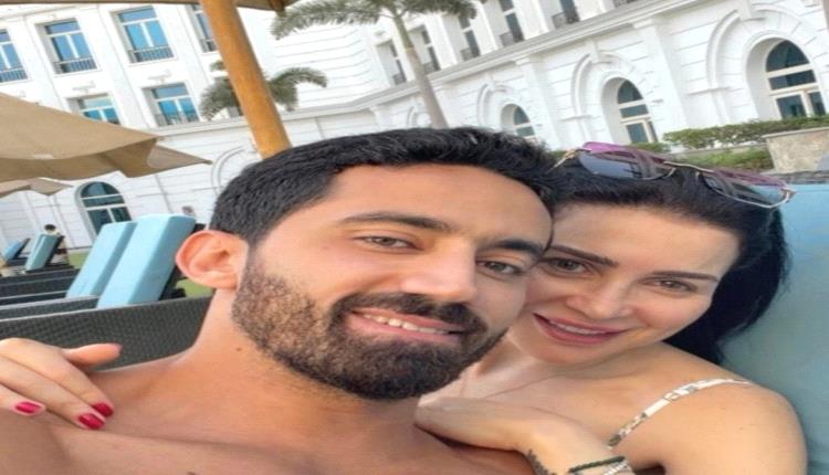بصور جريئة..  مي عز الدين تشارك زوجها في حملة إعلانية