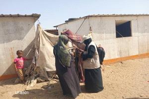 الباحثات الميدانيات يواصلن أعمال الفترة (14) من الجولة الثانية لمسح ميزانية الأسرة في لحج