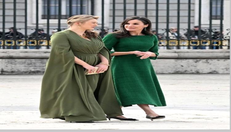 الفساتين الميدي المستوحاة من الملكة ليتيزيا.. دليل الأناقة الملكية