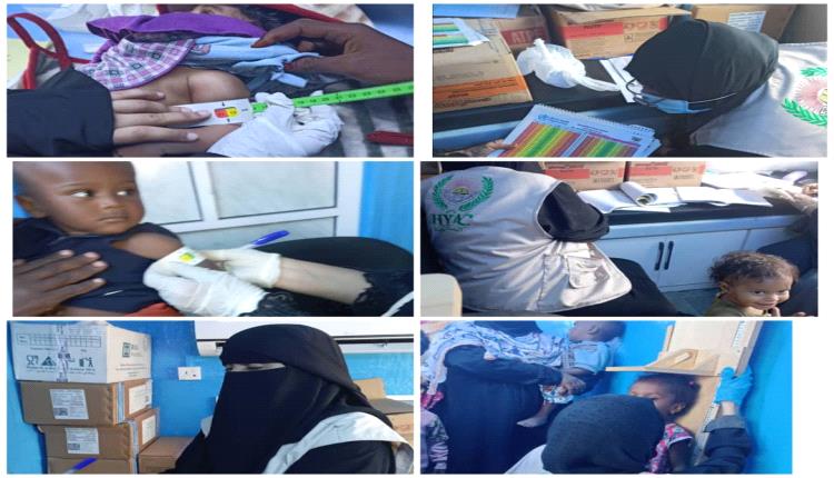 الحكمة تواصل تشغيل عيادتها الطبية المتنقلة في رمضان بعدن