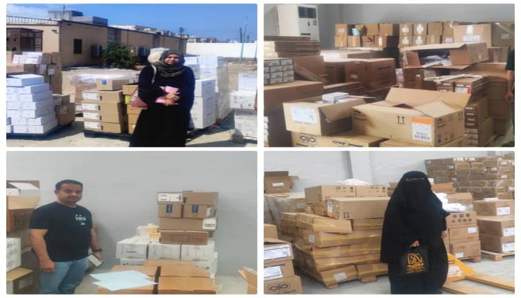 عدن .. الإمداد الدوائي يرفد عدد من المرافق الصحية بالأدوية والمستلزمات الطبية