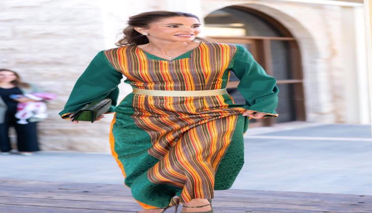 أناقة شرقية عصرية.. الملكة رانيا العبدالله تلهم جمهور الموضة بالقفاطين