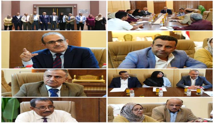 وزير الصحة يلتقي وفد جامعة رستوك الألمانية