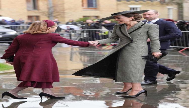 الاميرة كيت ميدلتون تخطف الأنظار بإطلالة تحمل رسالة خفية للأمير ويليام