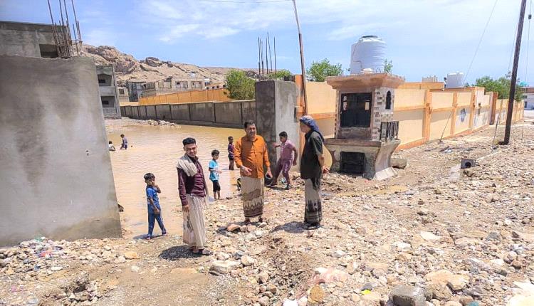 مدير عام بروم ميفع يقوم بجولة ميدانية لتفقد أضرار الأمطار ببروم وضواحيها