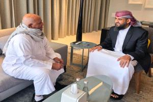 المحرّمي يلتقي الفريق الركن فيصل رجب ويشيد بتاريخه النضالي في خدمة الوطن