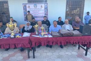 مصلحة التأهيل والإصلاح تختتم البرنامج الرمضاني للمسابقات الدينية والرياضية والثقافية لنزلاء إصلاحية عدن المركزية