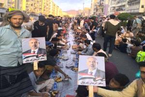 المجلس الانتقالي يقيم مائدة إفطار جماعي بمناسبة ذكرى تحرير عدن