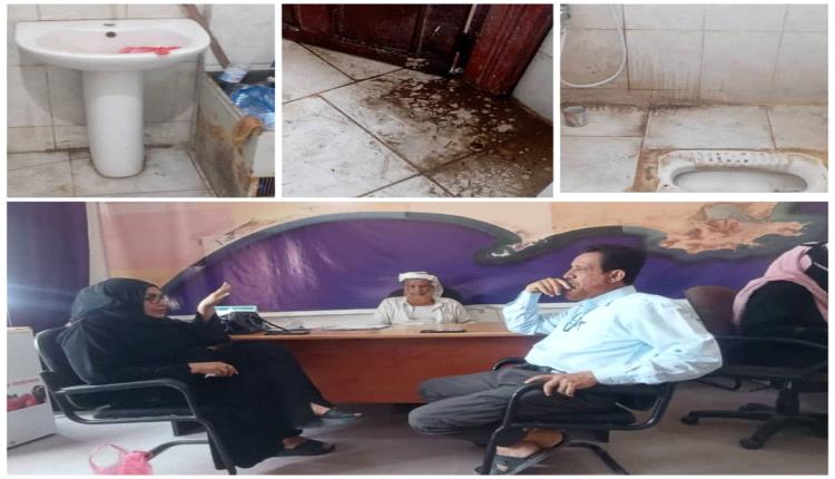 السباعي تطّلع على سير العمل الصحي بمديرية البريقة وتؤكد تعزيز الشراكة المجتمعية