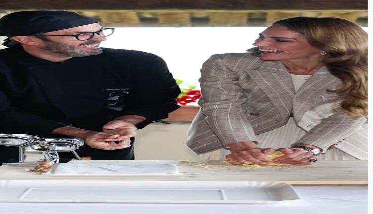 بالصور.. كيت ميدلتون أميرة ويلز تتعلم صناعة المكرونة خلال زيارة لإيطاليا