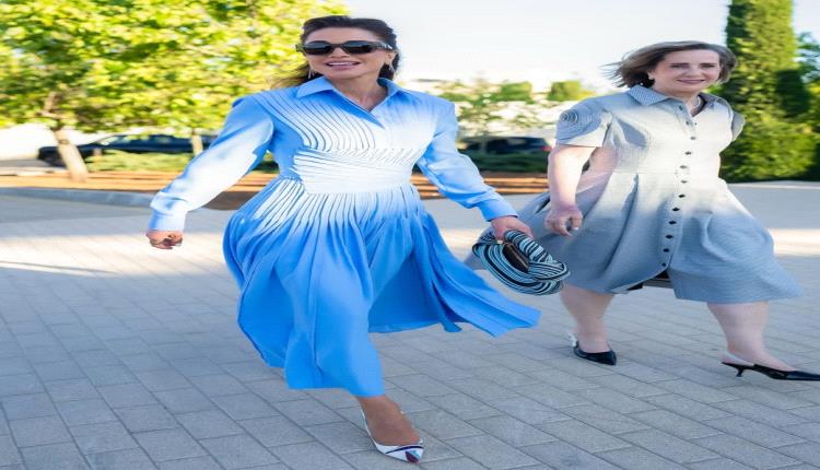 بلمسات تجمع بين العصرية والأصالة.. تفاصيل إطلالة الملكة رانيا الأحدث التي تصدرت محركات البحث.