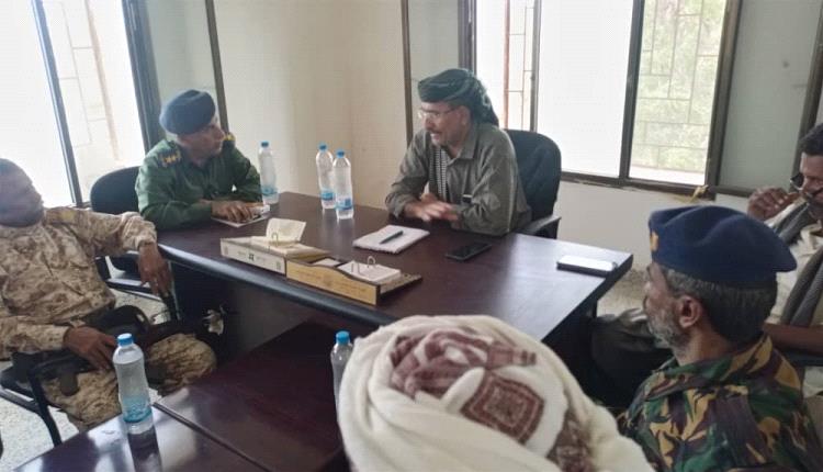 مدير عام أحور يترأس اجتماعًا أمنيًا ويشدد على رفع الجاهزية خلال إجازة العيد