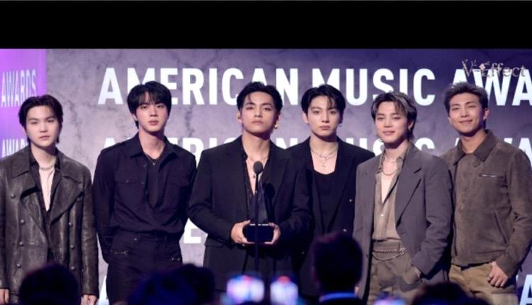 بعد 4 سنوات تجنيد إجباري.. فرقة BTS الكورية تحصد «فنان العام» في AMA وتتفوق على تايلور سويفت