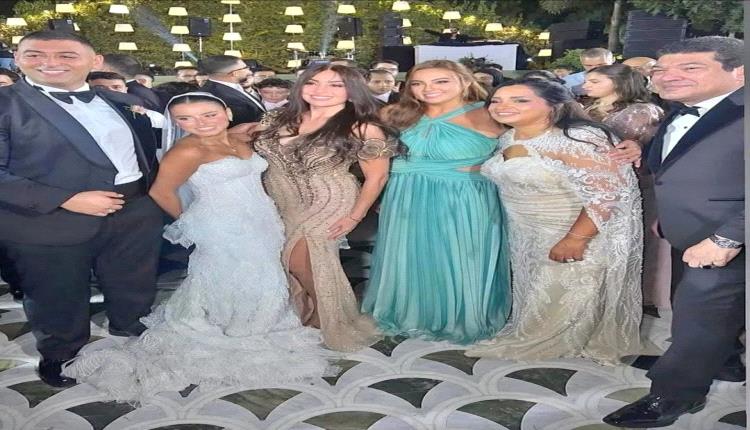 زفاف ابنة المخرجة شيرين عادل وسط حضور كثيف لنجوم الفن
