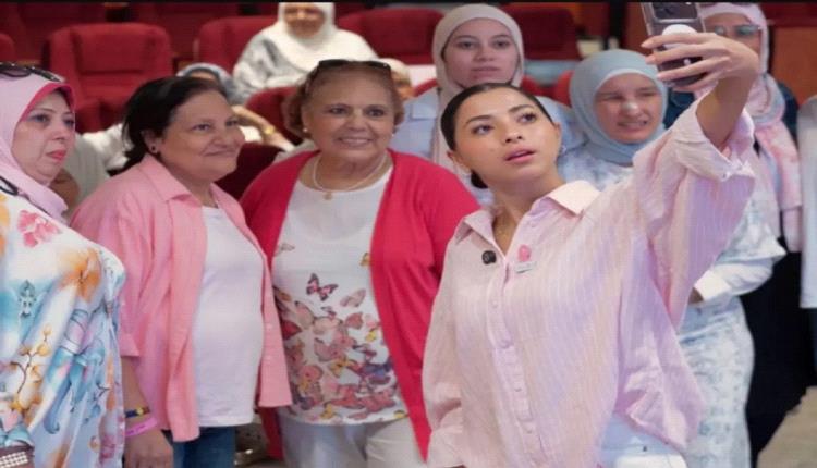 جيسيكا حسام الدين تدعم محاربات سرطان الثدي بلفتة إنسانية