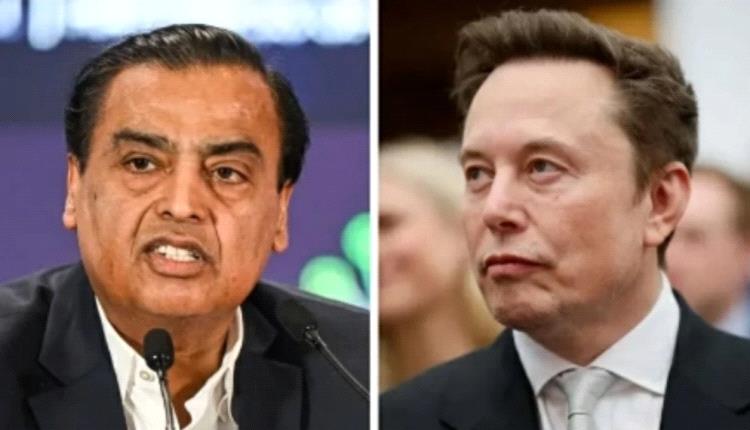 إيلون ماسك يسخر من الملياردير الهندي موكيش أمباني ويطالبه بفتح السوق