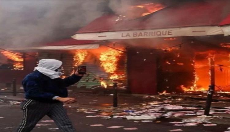 احتجاجات فرنسا تحرق البلاد تحت شعار الغلاء