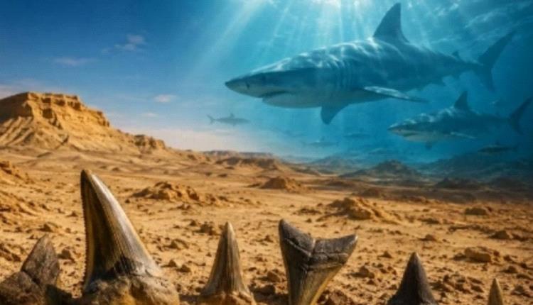 العثور على 7 أنواع من أسماك القرش وسط الكثبان الرملية بالصحراء الغربية في مصر