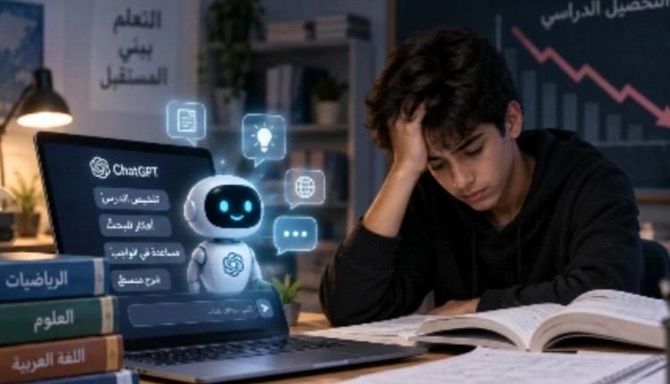 دراسة دولية تكشف ارتباط الإفراط في استخدام «الذكاء الاصطناعي» بانخفاض التحصيل الدراسي