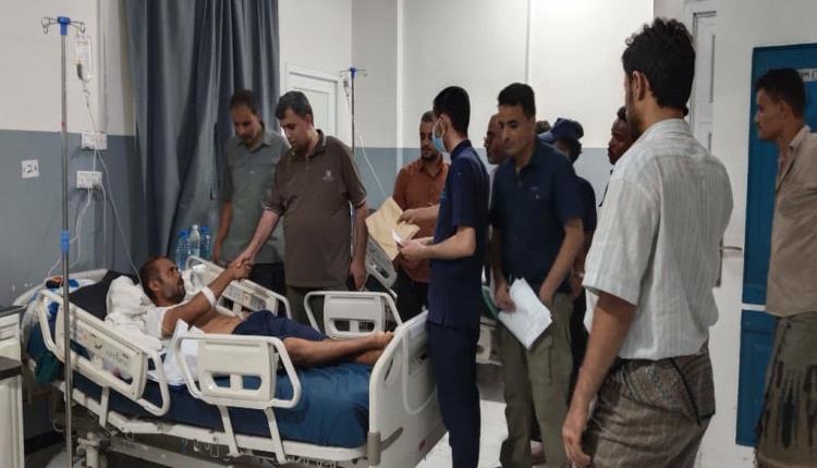 مدير دائرة الخدمات الطبية للمقاومة الوطنية يتفقد جرحى القوات المسلحة ويطلع على أوضاعهم الصحية