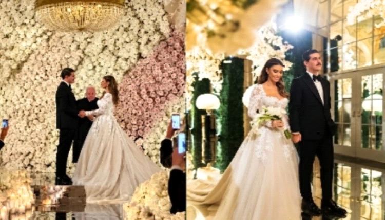 زفاف محامية ترامب العراقية يتصدر الترند بتكلفة 10 ملايين دولار و900 ألف زهرة