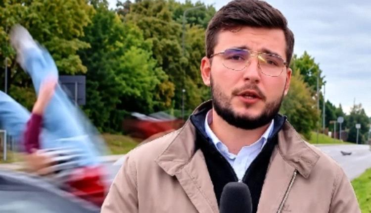 مراسل بولندي يوثّق مأساة دهس فتاة أمام الكاميرا