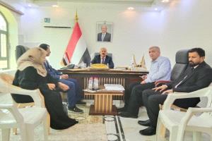وزير النقل يناقش اوضاع قطاع النقل بمحافظة مأرب