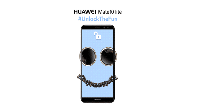 هواوي تعزز هاتفها الجديد Mate 10 lite بتقنية بصمة الوجه 