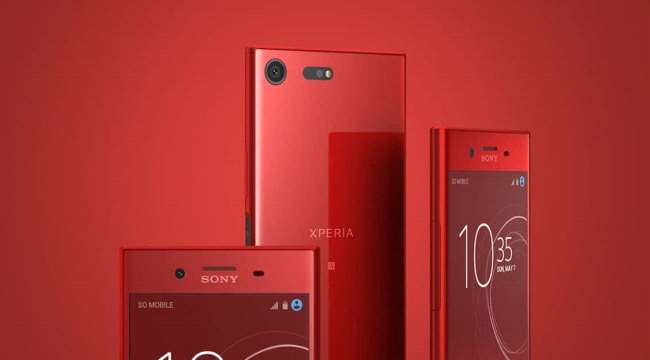 هاتف Xperia XZ Premium الأحمر .. درّة هواتف سوني المتطورة