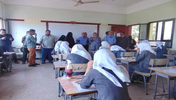 اختتام امتحانات الثانوية العامة في عدن ورئيس اللجنة العليا للأمتحانات يعد ذلك نصر آخر لعدن 